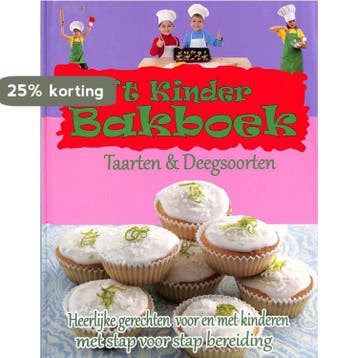 t Kinder bakboek. Taarten en deegsoorten 8716745001197, Boeken, Verzenden, Gelezen, M.A. Louvenberg