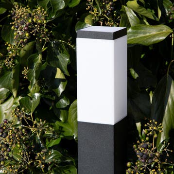 Tuinverlichting Modern Stein zwart Tuinlamp Tuinverlichting, Overige materialen, Verzenden, Minder dan 50 watt, Staande lamp