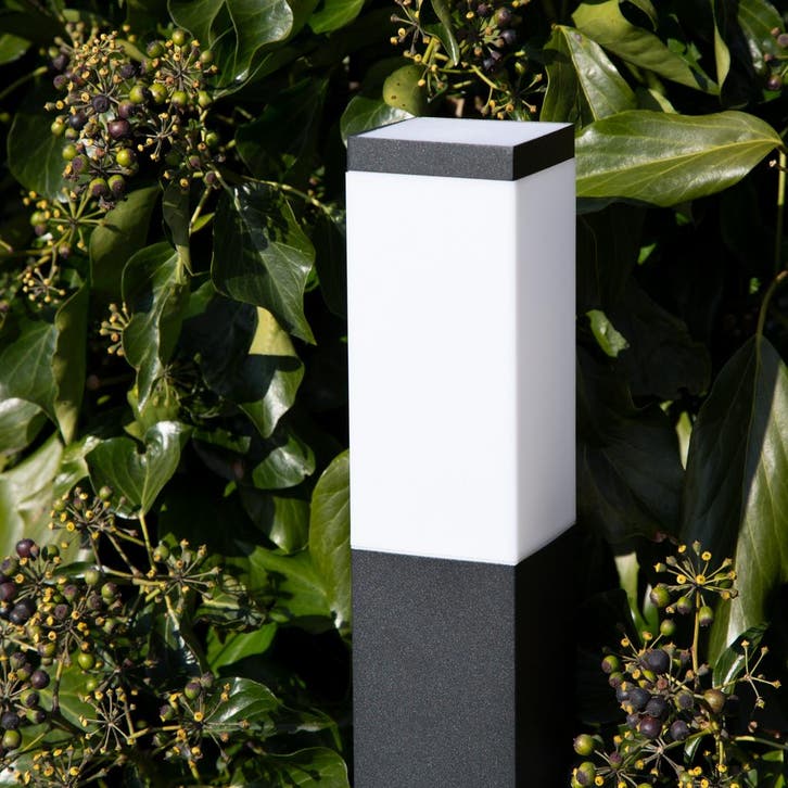 Tuinverlichting Modern Stein zwart Tuinlamp Tuinverlichting, Tuin en Terras, Buitenverlichting, Minder dan 50 watt, Nieuw, Overige materialen