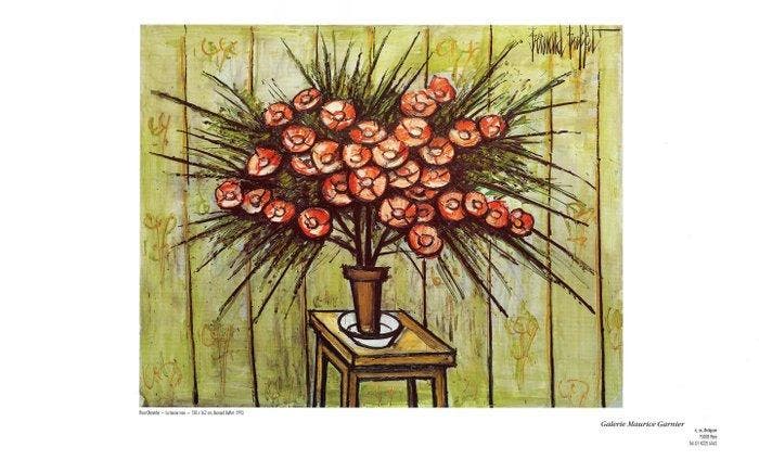 Bernard Buffet (1928-1999) - Le laurier rose, Antiek en Kunst, Antiek | Overige Antiek