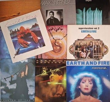 Earth & Fire and Kayak - Collection of 10 great progressive