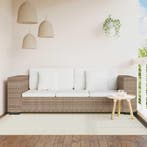 vidaXL 3-zits bank / zetelstel set rattan 8-delig, Verzenden