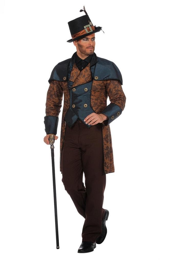 Steampunk Kostuum Blauw, Vêtements | Hommes, Costumes de carnaval & Vêtements de fête, Envoi