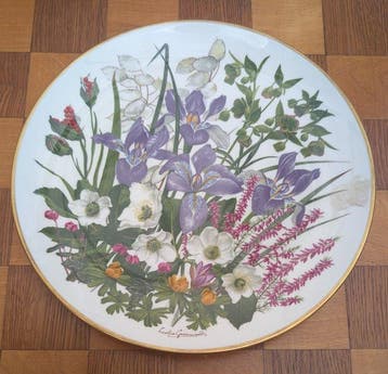 Wedgwood - Leslie Greenwood - Bord (12) - Beenderporselein -