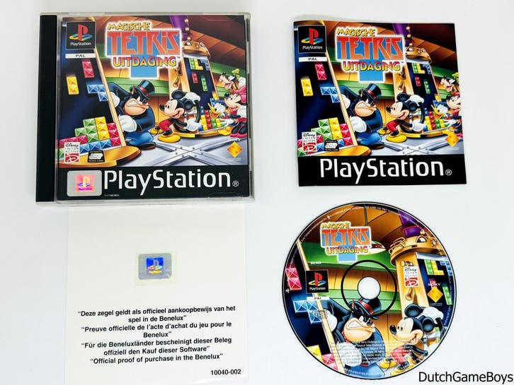Playstation 1 / PS1 - Magische - Tetris Uitdaging, Games en Spelcomputers, Games | Sony PlayStation 1, Gebruikt, Verzenden