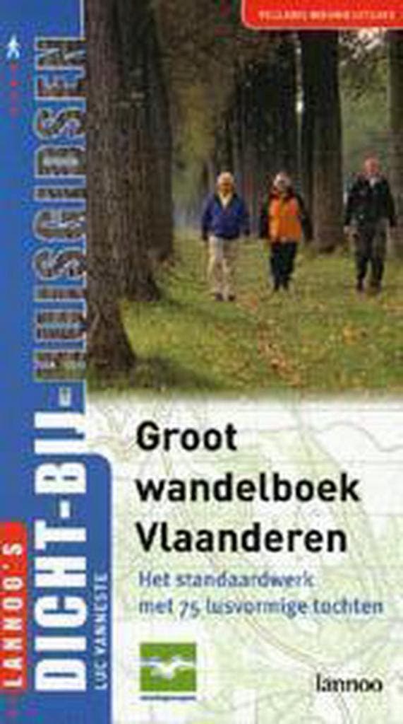 Lannoos dicht-bij-huisgidsen Groot wandelboek Vlaanderen /, Livres, Guides touristiques, Envoi