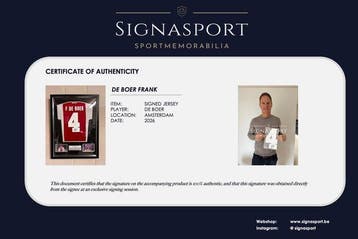 AJAX - Europese voetbal competitie - Frank De Boer -