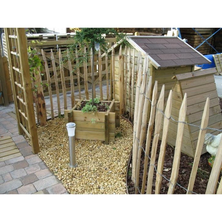 Kastanje afsluiting hekwerk omheining tuin en dier - franse, Jardin & Terrasse, Palissades