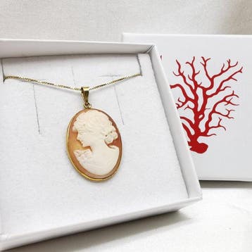 Argento 925 - Cameo - Handgegraveerde camee