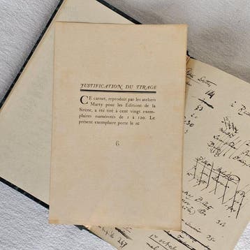 Charles Baudelaire - Carnet inédit - 1920