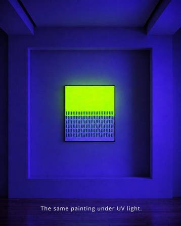 Dorota Kozak - Interval Field No.7 | XL | Fluoresence | Neon