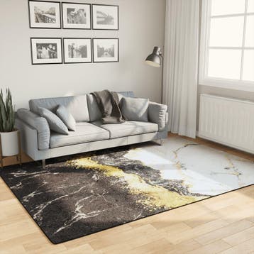 vidaXL Vloerkleed wasbaar 160x230 cm meerkleurig, Verzenden, Nieuw