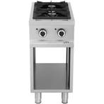 Fornuis | Gas | 2 Branders (2x 6.5kW) | Waakvlam | Open, Verzenden