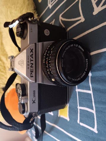 Pentax K1000 + smc-M 2/50mm + acc. | Appareil photo reflex