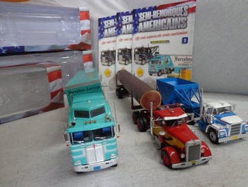 Altaya 1:43 - Model vrachtwagen (3) - Kenworth tractor met