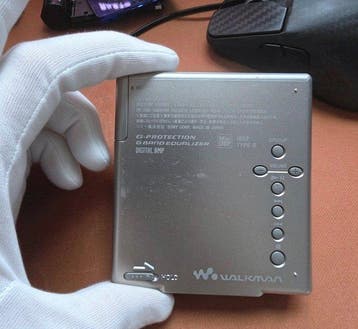 Sony - MZ-E620 MD Walkman Draagbare minidisc-speler