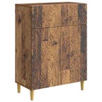 vidaXL Dressoir Oud hout 66 x 34,5 x 90 cm Bewerkt hout, Huis en Inrichting, Kasten | Dressoirs, Verzenden, Nieuw