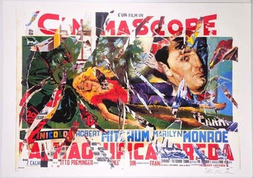 Mimmo Rotella (1918-2006) - La Magnifica preda (The