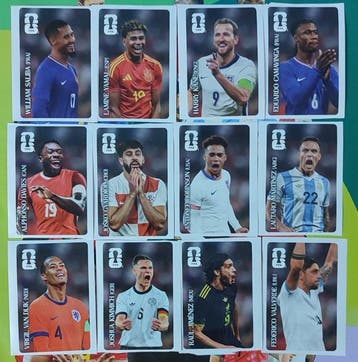Panini World Cup 2026 - Yamal etc - Coca Cola - (12/12), Nieuw