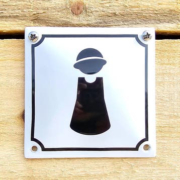 Emaille toiletbord Dames, Collections, Verzenden