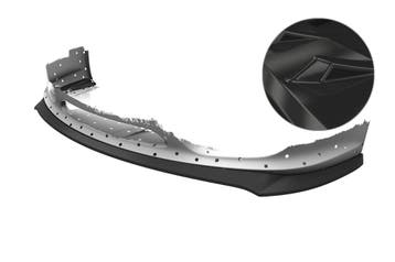 Cup spoilerlip met ABE voor Porsche 987 Boxster CSL725-G, Verzenden, Nieuw