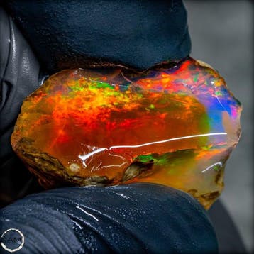 Crystal Opal – un feu dartifice de lumière et de couleur