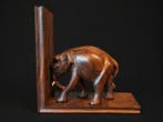 Boekensteunen - Hout - Boekensteunen olifanten