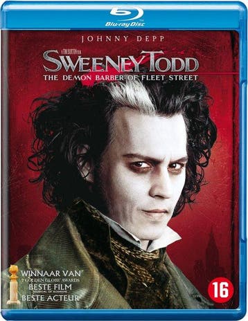 Sweeney Todd the demon barber of Fleet street (blu-ray, Ophalen of Verzenden