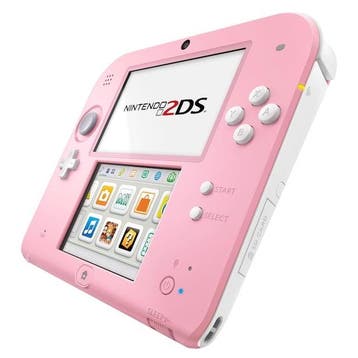 Nintendo 2DS Wit/Roze (Nette Staat) (3DS Spelcomputers), Games en Spelcomputers, Spelcomputers | Nintendo 2DS en 3DS, Ophalen of Verzenden