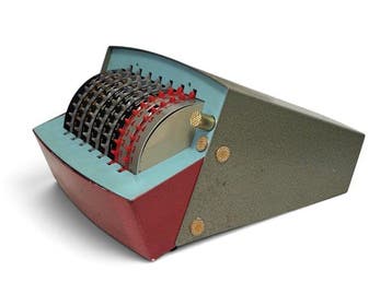 SIMEX Caroline Mechanical Adding Machine –– France – 1960s -, Antiek en Kunst