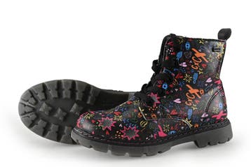 Puccetti Veterboots Meisjes in maat 30 Zwart, Verzenden, Jongen of Meisje, Schoenen, Zo goed als nieuw