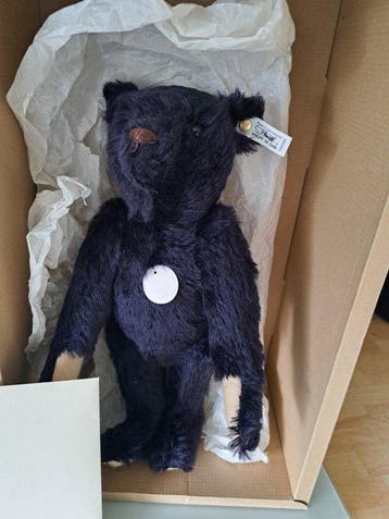 Steiff - Ours en peluche Teddybär 1909 Dunkelblau 35 -