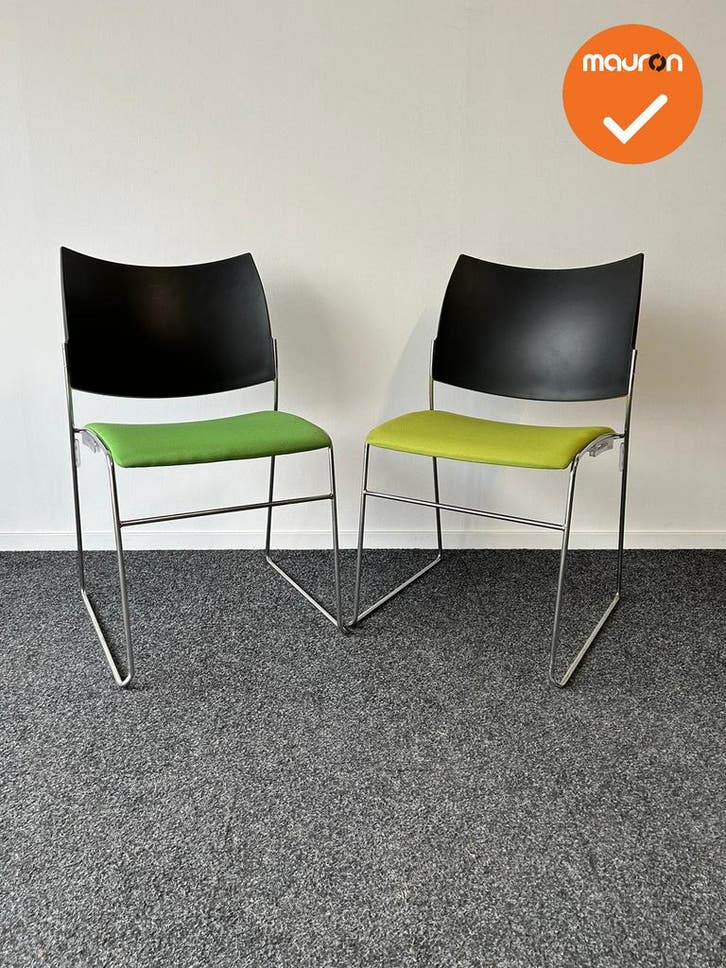 Vergaderstoel - Casala - Curvy - Set van 2, Zakelijke goederen, Kantoor en Winkelinrichting | Kantoormeubilair en Inrichting, Stoel