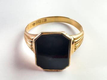 Ring - 18 karaat Geel goud, Nieuw