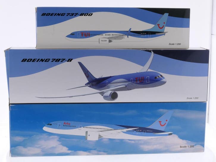Schaal 1:200 PPC Holland 220112, 220433 en 704624 set van..., Hobby en Vrije tijd, Modelbouw | Vliegtuigen en Helikopters, Nieuw