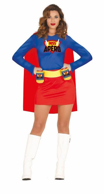 Miss apero Kostuum Dames, Kleding | Dames, Verzenden, Nieuw