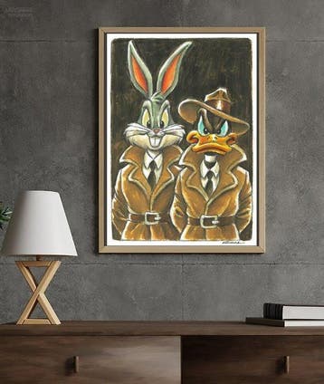 Vizcarra Bugs Bunny & Daffy Duck Privédetectives - Hand, Cd's en Dvd's, Nieuw in verpakking