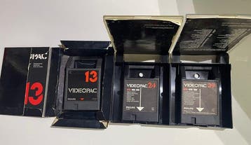 Philips - Videopac - lot of 3 - Videogame - In originele, Nieuw