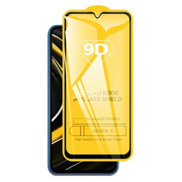 2-Pack Xiaomi Poco X3 NFC Screen Protector Full Cover 9D, Verzenden, Nieuw