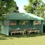 vidaXL Partytent Groen 292 x 580 x 315 cm Oxford Stof, Verzenden, Nieuw