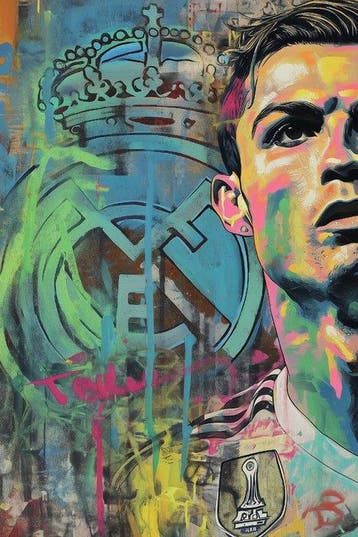 Canvas Fit - Alberto Ricardo - Cristiano Ronaldo: Leyenda, Nieuw