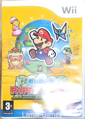 Super Paper Mario (wii used game), Ophalen of Verzenden