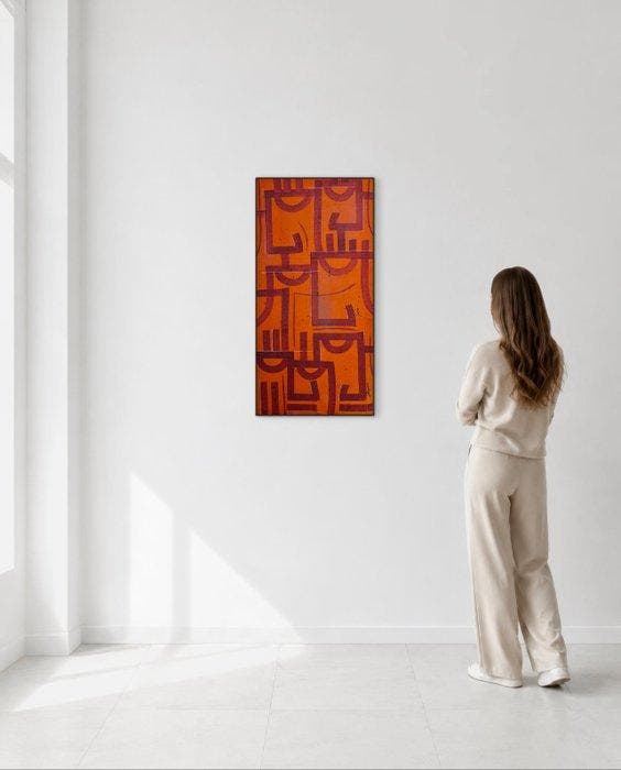 Bamèr - Vital guides - (XL), (unique work), Antiquités & Art, Art | Peinture | Moderne