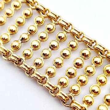 Armband - 18 karaat Geel goud, Handtassen en Accessoires, Nieuw