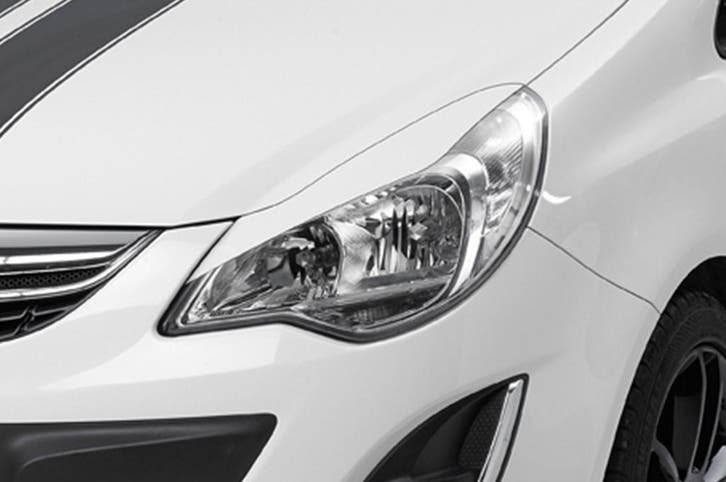 Koplampspoilers voor Opel Corsa D SB199, Auto-onderdelen, Carrosserie, Nieuw, Verzenden