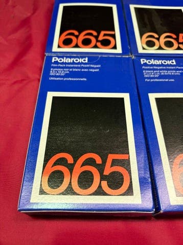 Polaroid Polaroid 665 + Fujifilm FP-100B Super – 10, Nieuw