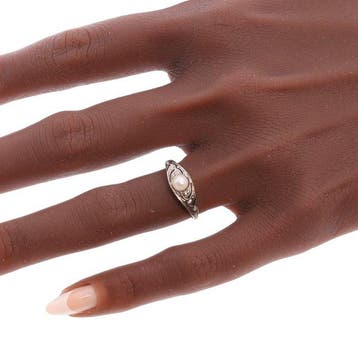 Zonder minimumprijs - Ring - 18 karaat Geel goud Diamant