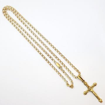 Ketting met hanger - 18 karaat Geel goud