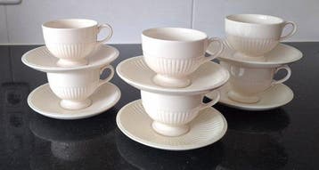 Wedgwood - Koffieservies (12) - Aardewerk - Wedgwood Edme
