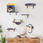 2dekans | Yaheetech Kattenmeubels Voor Wandmontage Set – 49, Dieren en Toebehoren, Ophalen of Verzenden, Nieuw
